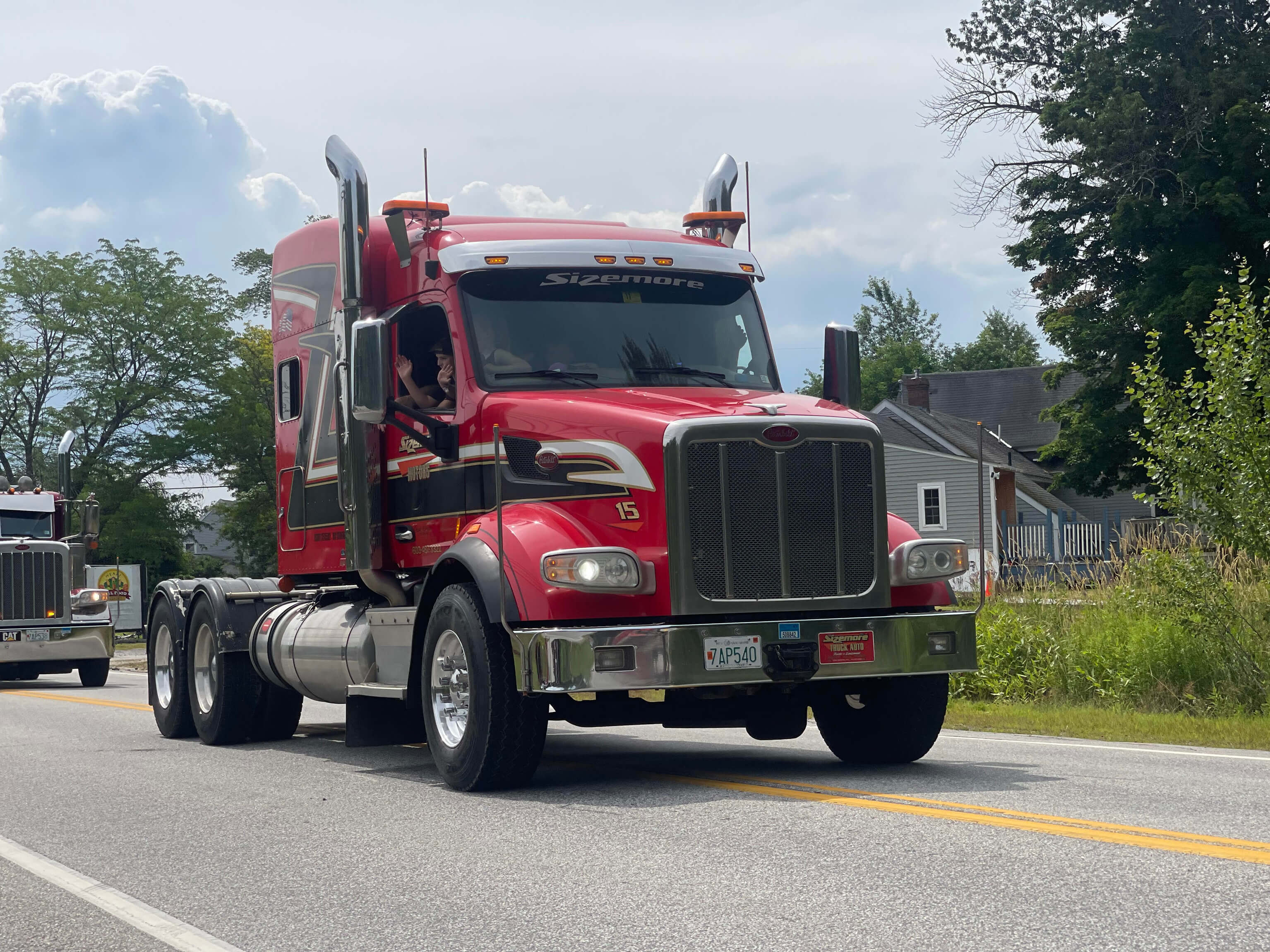 red truck